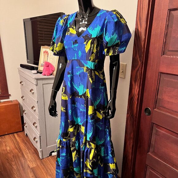 Christopher John Rogers Maxi Dress sz4 - Small - Picture 1 of 11